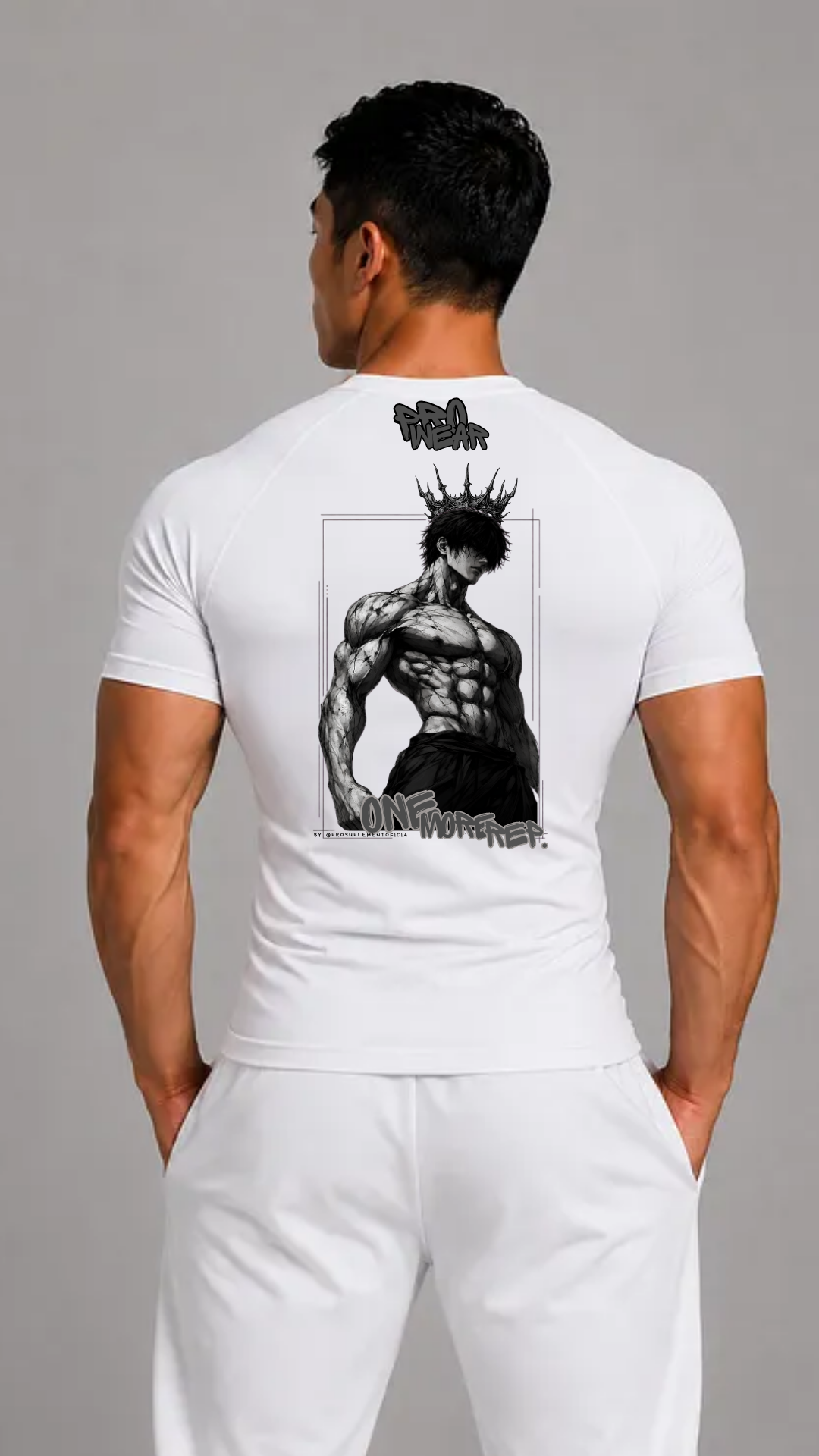 Camisa de compressão PRO WEAR estampa Warrior Spirit