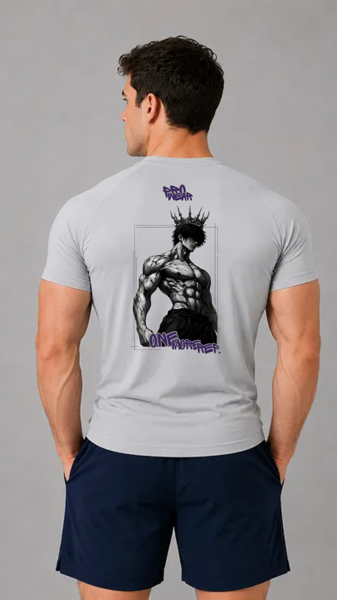 Camisa de compressão PRO WEAR estampa Purple Hunter