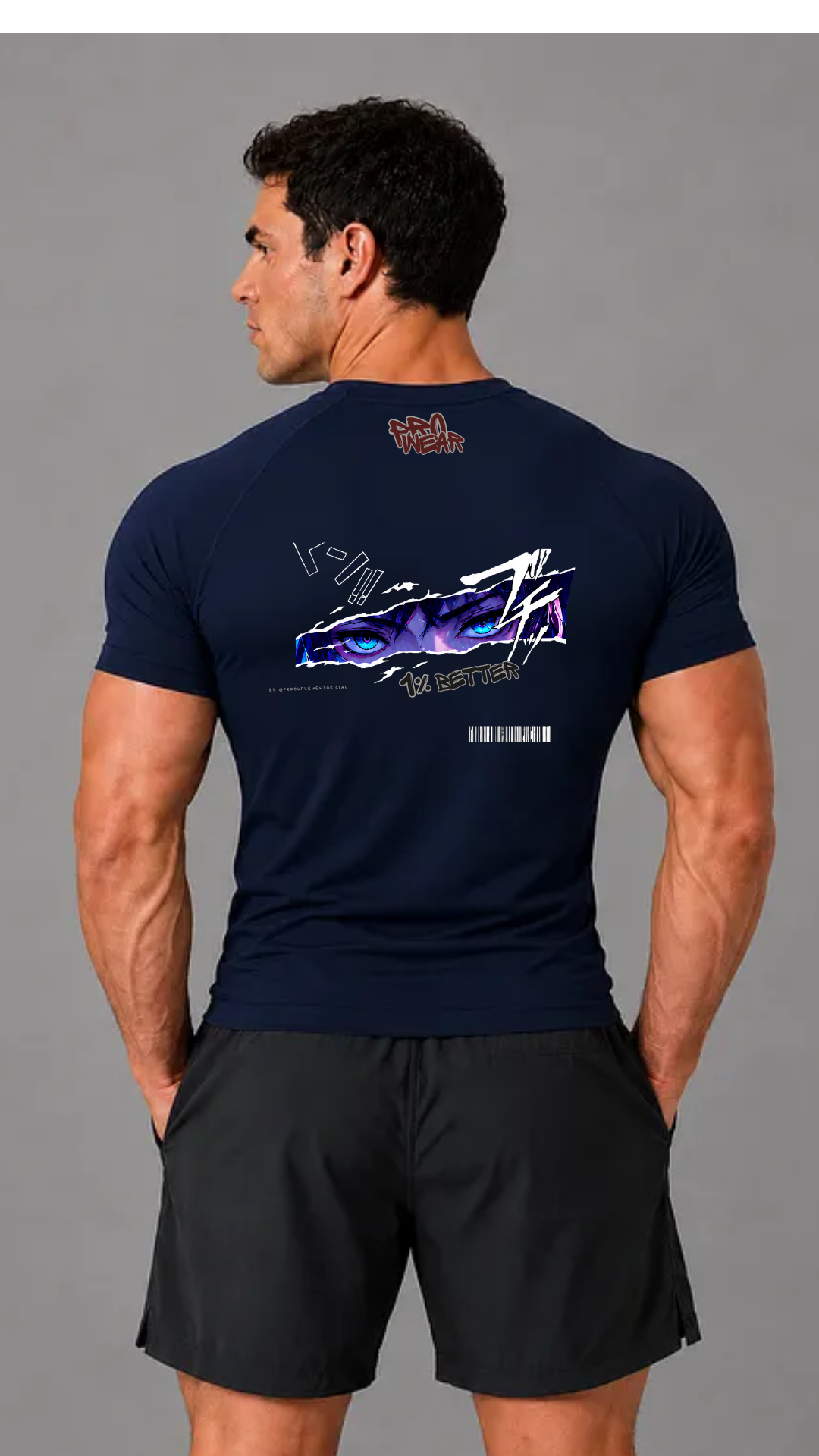 Camisa de compressão PRO WEAR estampa Iron Discipline