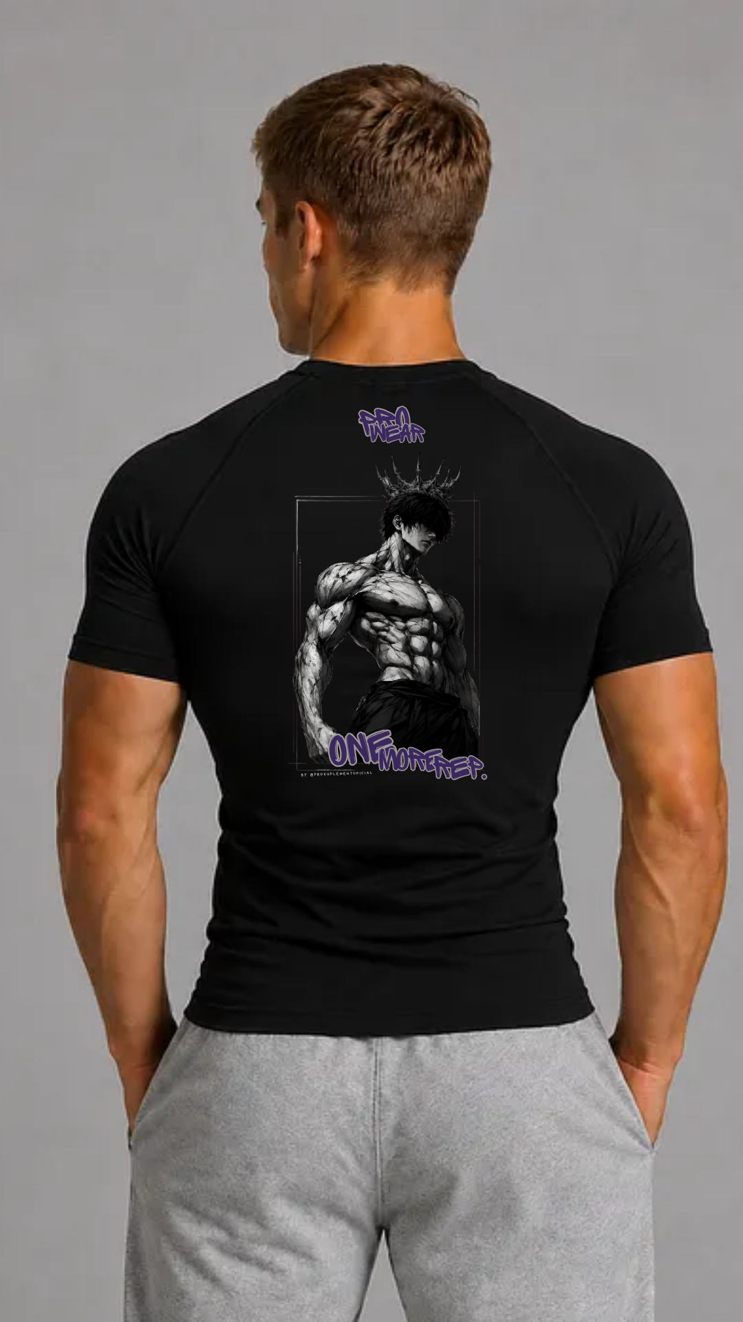 Camisa de compressão PRO WEAR estampa Divine Battle